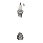 NGK BPMR7A spark plug equivalent to CHAMPION RCJ6Y RCJ7Y for various applications: agricultural engines, chainsaws, lawnmowers, brush cutters