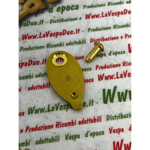 Cache de verrouillage de direction avec rivet en laiton pour VESPA 50 90 125 150 180 200 NLR SPECIAL ET3 PRIMAVERA ELESTART SS GL TS SPRINT SUPER SPORT GT R RALLY ro 174628 174629