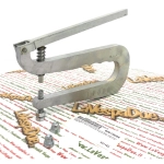 Outil de rivetage complet pour rivets VESPA APE LAMBRETTA, baguettes de plancher et plaques de rivetage en aluminium