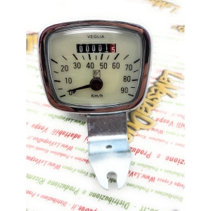 Compteur de vitesse PIAGGIO d'origine pour VESPA 125 VNA VNB avec aiguille noire, échelle 90 km/h, ro 083205