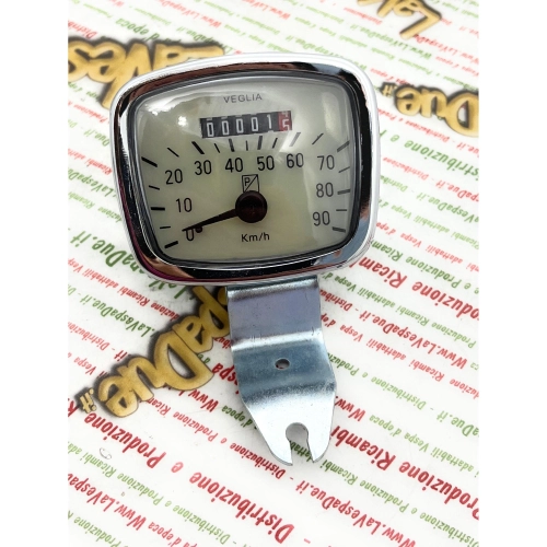 Compteur de vitesse PIAGGIO d'origine pour VESPA 125 VNA VNB avec aiguille noire, échelle 90 km/h, ro 083205