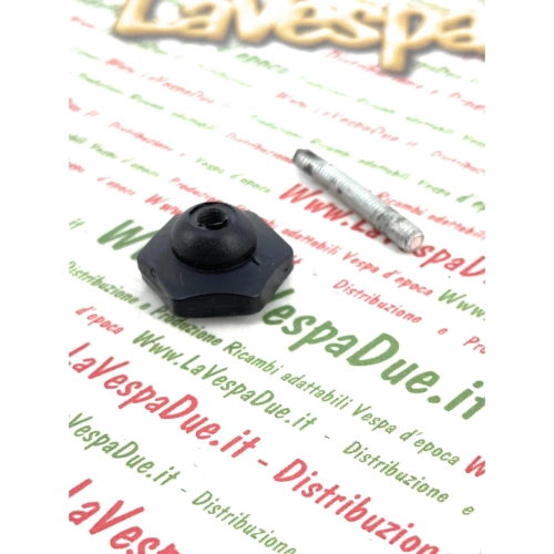 Kit completo de tuerca y pomo de tapón de combustible homologado con varilla de acoplamiento para VESPA 50 90 125 150 160 180 200