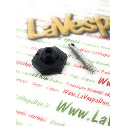 Kit completo de tuerca y pomo de tapón de combustible homologado con varilla de acoplamiento para VESPA 50 90 125 150 160 180 200