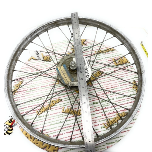 Complete Front Wheel Rim Hub 18 inch Piaggio Boxer 122797
