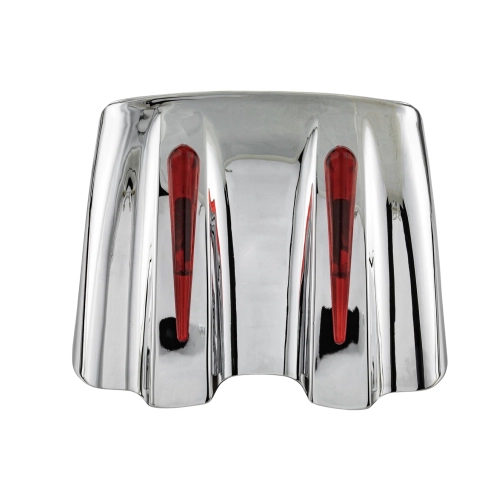 SUPER CATALUX Chrom-Rückleuchte für LAMBRETTA 125, 150 LI (1. und 2. Serie), 175 TV (1. und 2. Serie) – elegantes Zubehör