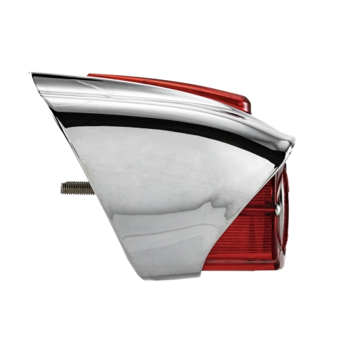 SUPER CATALUX Chrom-Rückleuchte für LAMBRETTA 125, 150 LI (1. und 2. Serie), 175 TV (1. und 2. Serie) – elegantes Zubehör