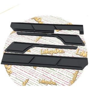 Ensemble de bandes adhésives en caoutchouc noir pour pare-chocs, garde-boue et capots VESPA 80 125 150 200 PX PE ARCOBALENO ELESTART MY, moulures de carrosserie