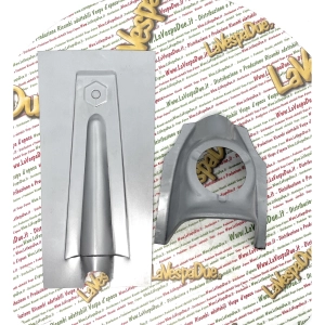 Rejilla frontal hexagonal con soporte para claxon de 3 orificios VESPA 50 90 125 SS NLR VMA1T PREMIUM Cubierta de dirección frontal de chapa metálica de calidad italiana