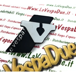 Placa de aluminio "e vespa! V" para baúl superior VESPA PK 50 125 V de baja calidad