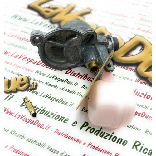 Kit de réparation et de révision du flotteur pour cuve de carburateur SI 20 avec pointeau conique à ressort pour VESPA 125 150 PX PE VNB VNA VBB VBA SPRINT TS GT GL RALLY