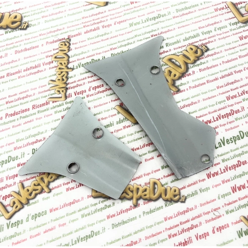 Zinc-plated dust covers for the lower protection of the handlebars, throttle control and gear shift for VESPA 125 ET3 PRIMAVERA SUPER ro 114763 114764