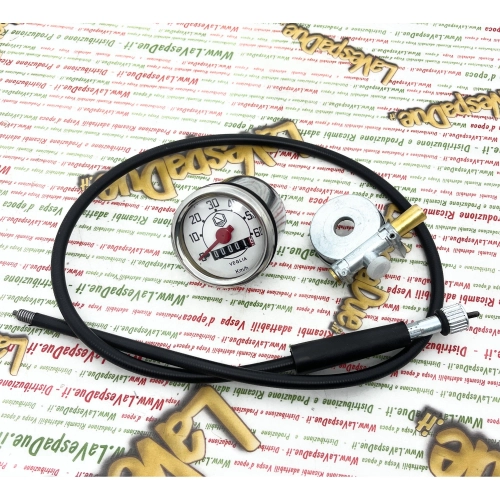 Tachometer-Kilometerzähler-Set für PIAGGIO 50 CIAO SI MIX BRAVO 17"-Rad, komplett mit Getriebe und Kabel ro 274958 560089 187423