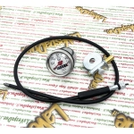 Kit compteur de vitesse/odomètre pour PIAGGIO 50 CIAO SI MIX BRAVO, roue de 17 pouces, complet avec transmission et câble ro 274958 560089 187423