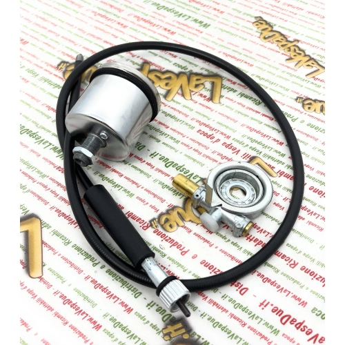 Tachometer-Kilometerzähler-Set für PIAGGIO 50 CIAO SI MIX BRAVO 17"-Rad, komplett mit Getriebe und Kabel ro 274958 560089 187423