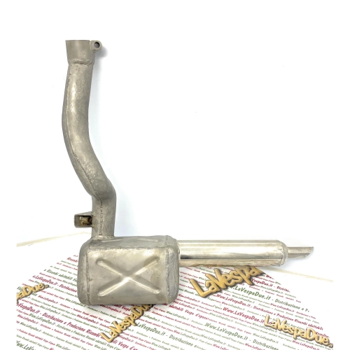 Muffler for VESPA 98 V98T from V98M engine 2298 > ro 002237
