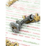Registro freno anteriore con dado per LAMBRETTA 125 150 LI SX TV DL GP lungo 80 mm innocenti