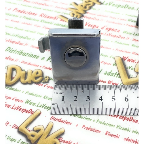 Sitzschloss, Topcase, Lenkradschloss, Vespa PX PE Arcobaleno 80 125 150 200 Komplettset mit einem Schlüssel (ORIGINAL PIAGGIO Zylinder und Schlüssel)