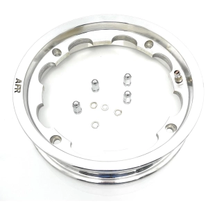 Cerchio tubeless in alluminio LAMBRETTA 125 150 200 LI S SX DL GP per pneumatici 3.00 3.50 - 10 "