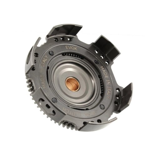 Clutch bell EVOK IRON CLUTCH 72 straight teeth VESPA 50 SPECIAL PK 90 SS 125 PK XL PRIMAVERA ET3 APE 50 FL FL2 FL3 HPPERFORMANCE SELECTOR