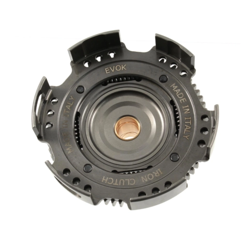 Campana frizione EVOK IRON CLUTCH 69 denti dritti VESPA 50 SPECIAL PK 90 SS 125 PK XL PRIMAVERA ET3 APE 50 FL FL2 FL3 HP PERFORMANCE SELECTOR