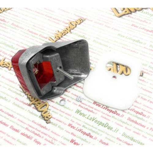 Luz de freno trasera metálica para VESPA 50 N primera serie V5A1T