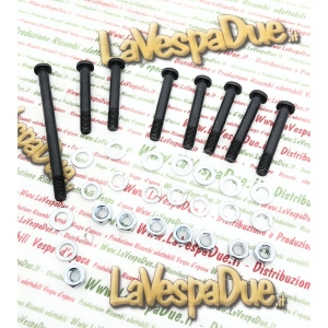 Kit de goujons M7, boulons et vis de carter pour VESPA 80 125 150 200 PX PE ARCOBALENO SPRINT RALLY GT GTR VNB VBB