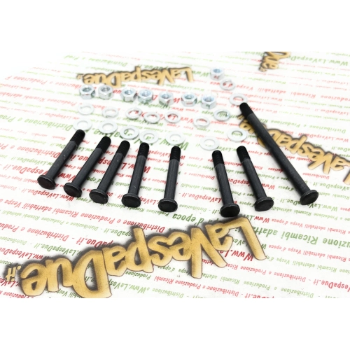 Kit de goujons M7, boulons et vis de carter pour VESPA 80 125 150 200 PX PE ARCOBALENO SPRINT RALLY GT GTR VNB VBB
