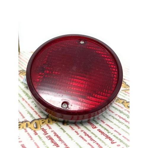 Feu antibrouillard arrière SIEM pour Vespa 125 (1949-1950), APE 125 (phare bas, levier de vitesses, side-car) et voitures anciennes Fiat Iveco.