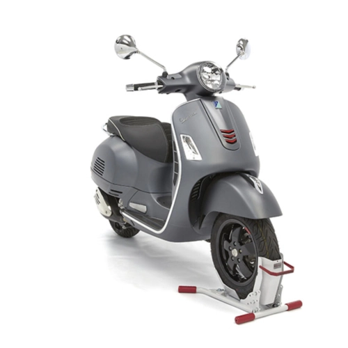STEADYSTAND SCOOTER wheel chock for transporting VESPA PX SPRINT GS SS VBB VNB LAMBRETTA for tyres with a diameter of 10 to 13 inches and a width of 80 to 120 mm, trailer, ramp, camper, garage, van
