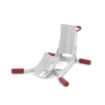Cavalletto bloccaruota STEADYSTAND SCOOTER per trasporto VESPA PX SPRINT GS SS VBB VNB LAMBRETTA per pneumatici con diametro da 10 a 13 pollici e larghezza da 80 a 120 mm carrello rampa camper garage furgone