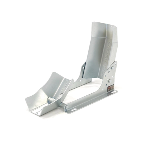 STEADYSTAND FIXED SCOOTER wheel chock for transporting VESPA PX SPRINT GS SS VBB VNB LAMBRETTA motorcycles for tyres with a diameter of 10 to 13 inches and a width of 80 to 120 mm, trailer, ramp, camper, garage, van