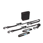 Ratchet strap kit - HEAVY DUTY for securing transport VESPA PX SPRINT GS SS VBB VNB LAMBRETTA motorcycle trailer ramp camper garage van