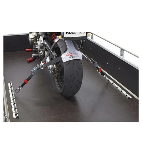 FLEXI RAIL - RAILSET fixing rails for transporting VESPA PX SPRINT GS SS VBB VNB LAMBRETTA motorcycle trailer ramp camper garage van