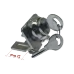 Steering lock VESPA 150 GS VS1 from 1956 to 1961 VESPA 150 VB1T 1955 ro 060727 plate depth 27 mm