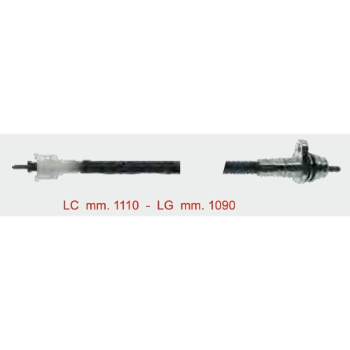 Câble de transmission, fil et gaine, compteur kilométrique pour VESPA S 50 2T S 50 125 150 4T ro 650836 649623