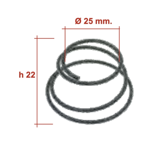 Ressort de démarreur pour Vespa 80 125 150 200 PX PE ARCOBALENO T5 COSA CL CLX ro 139100