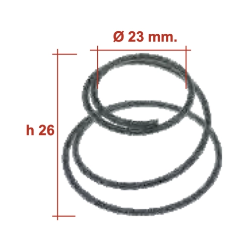 Muelle del engranaje de arranque de encendido para Vespa 50 90 NLR Special SS 125 Primavera ET3 - PK PK XL 50 125 Rush - N RO 151493 - 077232