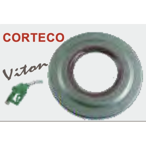 Retén de aceite CORTECO 31 x 62,1 x 5,8 / 4,3 pulgadas, chapa exterior y VITON interior, lado del embrague para VESPA 125 GTR 2° TS 2° 150 SPRINT VELOCE SUPER RALLY PX 80 125 150 200 PE LUSSO T5 COSA, cigüeñal ro B015668 242550