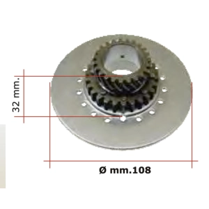 Engranaje Z 21 Z 26 Embrague Motor para VESPA COSA CL CLX 2 200 ro 237272