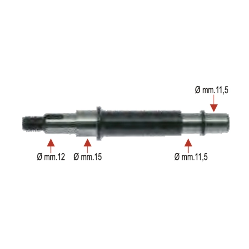 Stift für Primärwellen-Mehrfachzahnrad für VESPA 125 150 SUPER GT P150S ro 110512