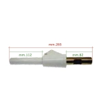 Getriebesteuerrohr für VESPA 50 NLR V5A1T 90 V9A1T 3-Gang, lang 26,5 cm, Teilenummer 071073