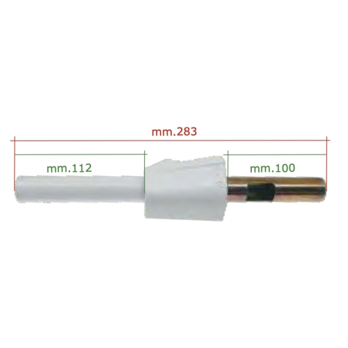 Tubo de control de cambio de marchas de 3 velocidades para VESPA 50 SPECIAL hasta el chasis V5B3T 62019, 28,3 cm de largo, ro 123258