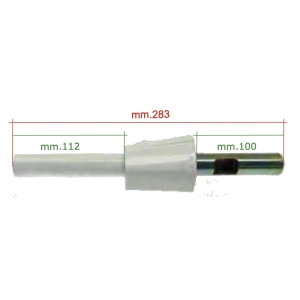 4-Gang-Lenkerschalthebel für VESPA 50 SPECIAL ELESTART ab Rahmen V5B3T 62020, 28,3 cm lang, Teilenummer 135935 139008