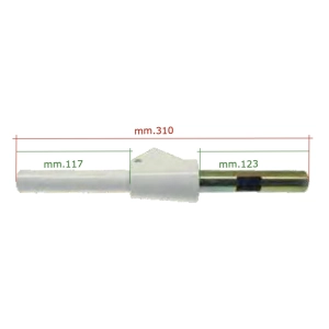 Tube de commande de boîte de vitesses à 4 rapports pour VESPA 125 150 200 RALLY TS PRIMAVERA ET3 SUPER SPRINT RALLY, longueur 31 cm, référence 137840