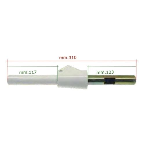 Tube de commande de boîte de vitesses à 4 rapports pour VESPA 125 150 200 RALLY TS PRIMAVERA ET3 SUPER SPRINT RALLY, longueur 31 cm, référence 137840