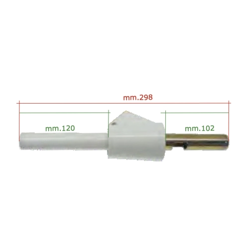4-speed gear shift control tube for VESPA PX 125 150 200 PE without turn signals, 300 mm long, ro 139780 112147 123258