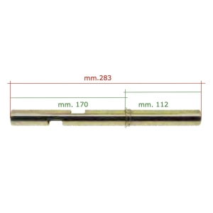 Throttle control tube for VESPA 50 SPECIAL 125 PRIMAVERA 3 and 4 speed models ro 137939 137951