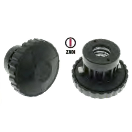 Bouchon de réservoir ZADI pour VESPA 50 125 150 200 PX ARCOBALENO PK FL V XL HP RUSH ro 181903 575825 242627, entièrement noir