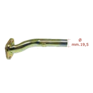 Raccord de collecteur d'admission de carburateur 16.10 pour VESPA PK 50 ro 178726, diamètre de raccordement 19,5 mm