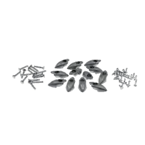 Kit de remaches para estriberas de VESPA 125 150 180 200 SPRINT GT GTR RALLY SUPER GL para tiras de 18 mm